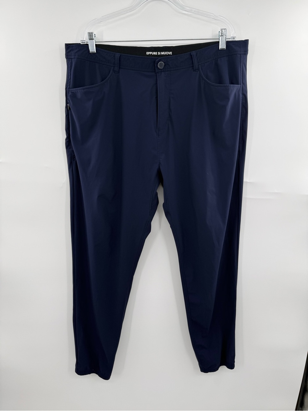Rhone Resort Jogger Pants Mens 38 Navy Blue Stretch Performance Golf 100842